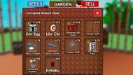 All possible rewards from the Corrupted Channeller (Image via Roblox)